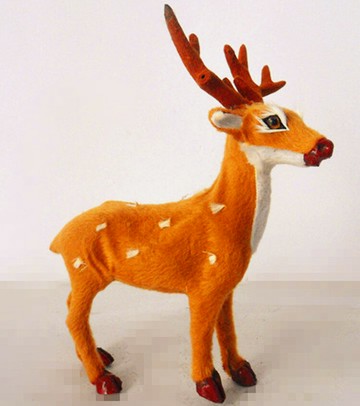 仿真梅花鹿 圣誕鹿 升官之鹿 教學素材 動物模型 攝影道具