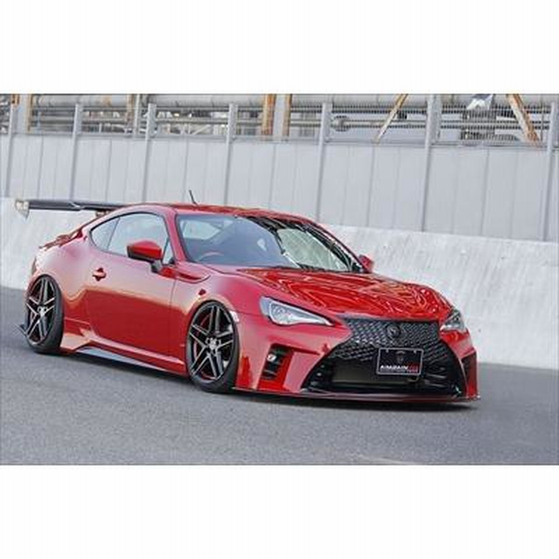 ZC6 BRZ 前期/後期 GT-F フロントバンパー+フロントグリル+後期純正フォグランプインサートキット+アンダーリップ | LINEショッピング