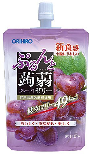 ORIHIRO Konjac Jelly Standing, Grape