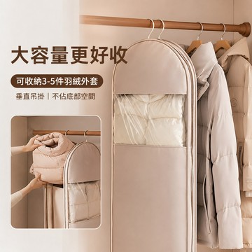台灣出貨 衣服防塵套 羽絨服收納袋 衣櫥防塵套 壓縮收納袋 防塵罩 防塵套 衣物防塵套 掛式 透明 衣物掛衣罩