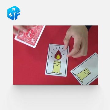 北方魔術吹不滅的蠟燭初學者近景紙牌魔術道具特殊撲克牌
