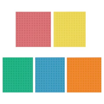 CLEAN 克林 德國洗碗布 20 x 18cm  混和顏色  5個裝  1組