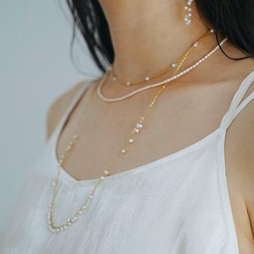 14kgf 隨機珍珠項鍊