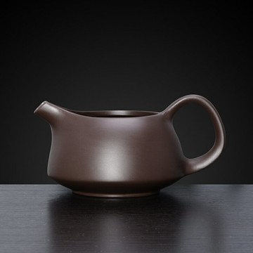 陶福氣 竹報平安紫砂公道杯功夫茶具陶瓷原礦輕奢茶道茶海