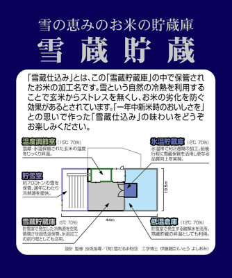 吉兆楽 81225 新潟南魚沼南魚沼産雪温精法こしひかり・雪蔵氷温熟成(R)こがねもち(切り餅)セット 1箱 米