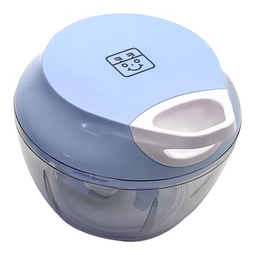 kong kong 蔬菜切碎器 藍色 500毫升  S  1個