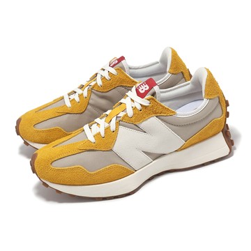 [ACS] New Balance 休閒鞋 327 男鞋 女鞋 黃 棕 麂皮 尼龍 情侶鞋 NB U327SB-D