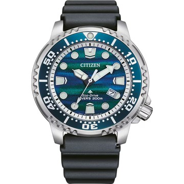CITIZEN PROMASTER 湛藍海洋 限量款 200米 光動能潛水錶 男錶-BN0167-09W