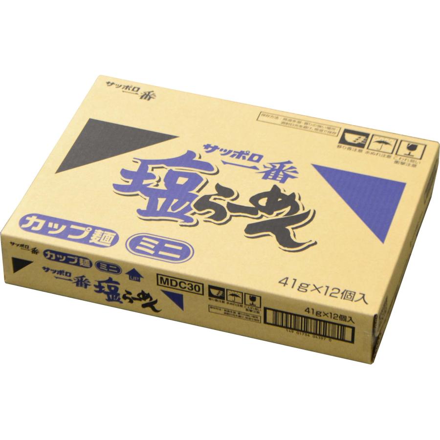 サッポロ一番 塩らーめん ミニどんぶり 41g×12個