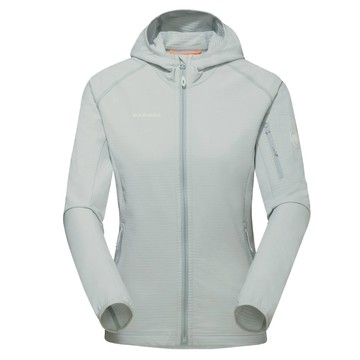 MAMMUT 女 Madris Light ML 輕量防風透氣連帽外套.中層夾克/1014-03850-0400 公路灰