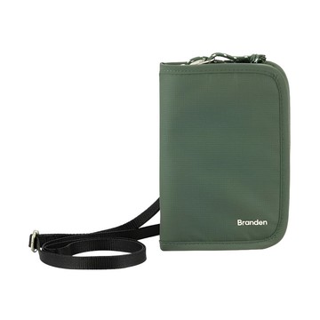 Branden 斜孭防盜銀包│Safe Wallet Bag│韓國品牌│大熱袋款-綠