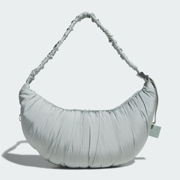 Adidas 愛迪達 W Mh Sh Bag JZ2144 女 側背包 肩背 斜背 灰綠 半月包