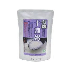 コジマフーズ 有機十割粥(白粥) 200g　20パック