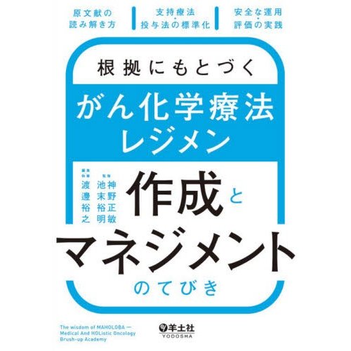 根拠にもとづく がん化学療法レジメン作成とマネジメントのてびき~原文献の読み解き方,支持療法・投与法の標準化,安全な運用・評価の実践