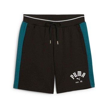 PUMA 流行系列PLAY.PARIS 男運動短褲-黑藍-62845701