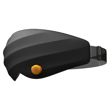 Dreamlight 輕薄睡眠眼罩3S  99.9% 遮光  3D眼罩  親膚  柔軟  透氣  290 x 90 x 40mm  經典黑  1個