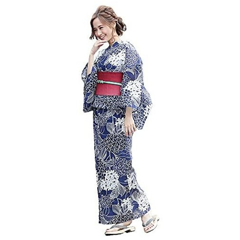 レディース 浴衣単品 紫 紫陽花 オシャレ和服 和装 カジュアル 夏着物 おでかけ 花火大会 通販 Lineポイント最大get Lineショッピング