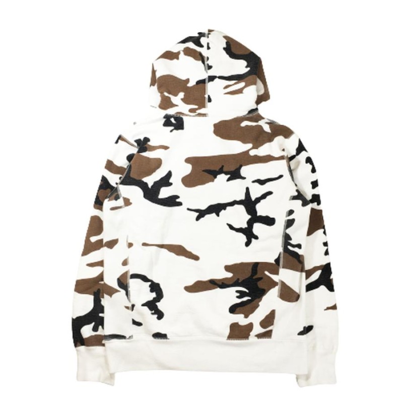 中古】Supreme シュプリーム Box Logo Hooded Sweatshirt Brown Camo