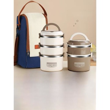 316不銹鋼多層保溫飯盒上班族打包帶飯桶便攜微波爐加熱便當餐盒