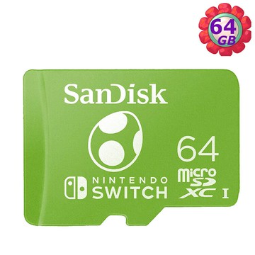 SanDisk 64G 64GB microSD【Nintendo SWITCH】microSDXC SD SDXC 100MB/s U3 SDSQXAO-064G任天堂記憶卡｜滿額領券最高現折$220
