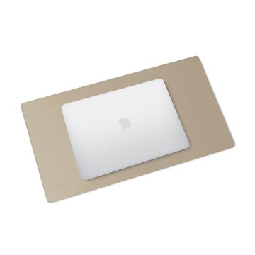 皮革桌墊 (杏色/深藍) 杏色