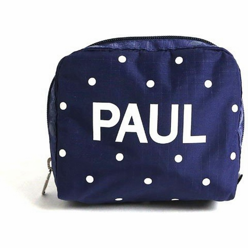 Lesportsac レスポートサック ポーチ Paul Joe コラボ レディース 6701 G438 限定 化粧ポーチ ポールアンドジョーネイビー 通販 Lineポイント最大0 5 Get Lineショッピング