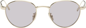 LOEWE 金色 Slim 太阳镜