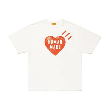 2026SS HUMAN MADE GRAPHIC T-SHIRT HM30TE015 WHITE