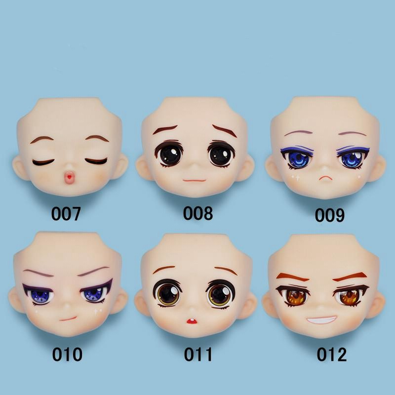 YMY ねんどろいどどーる用 フェイスパーツ オビツ11にも使える