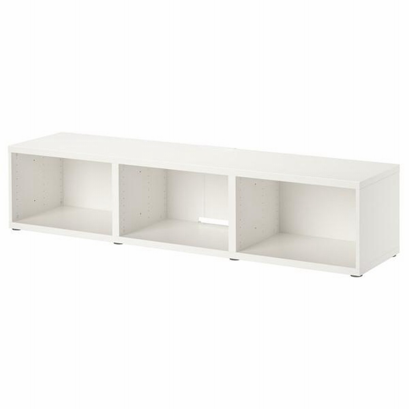 IKEA テレビ台 ベストー　180cm 美品】IKEA ベストー テレビ台 幅180cm ガラス扉付き - メルカリ