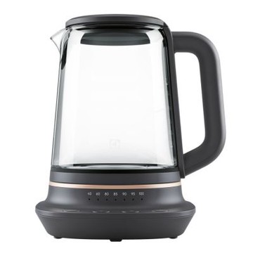 Electrolux伊萊克斯1.7公升玻璃溫控電茶壺快煮壺E7GK1-73BP