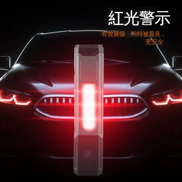 戶外便攜多功能COB工作燈旋轉燈頭TYPE-C充電應急燈强光手電磁吸帽夾檢修燈紅光警示檢修燈