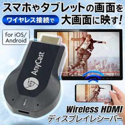 HDMI ワイヤレスレシーバー iPhone android スマホ テレビに映す 大