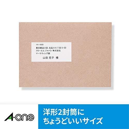 エーワン ラベルシール インクジェット A4 12面 500シート 28918