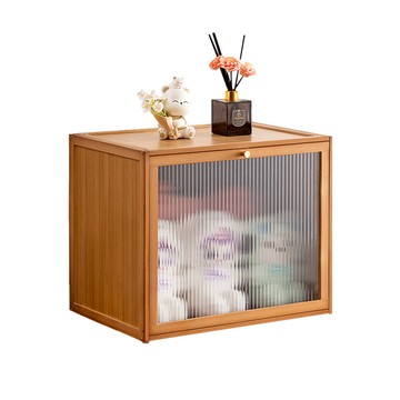 【HappyLife】楠竹可堆疊置物櫃 大款長虹門 Y12023原