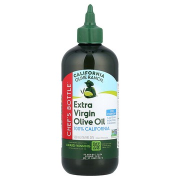 California Olive Ranch, Chef's Bottle™，高級初榨橄欖油，全加州產，16.9 液量盎司（500 毫升）