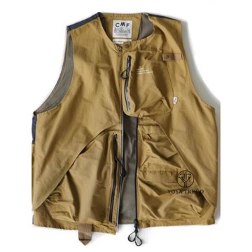 COMFY OUTDOOR 山系城市機能多功能防水大口袋男女款寬松馬甲背心