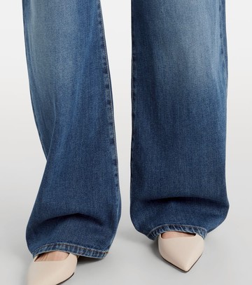 Brunello Cucinelli Mid-rise wide-leg jeans