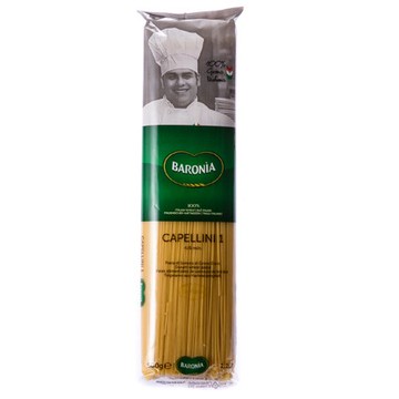 義大利BARONIA巴羅尼亞 天使髮麵 500g