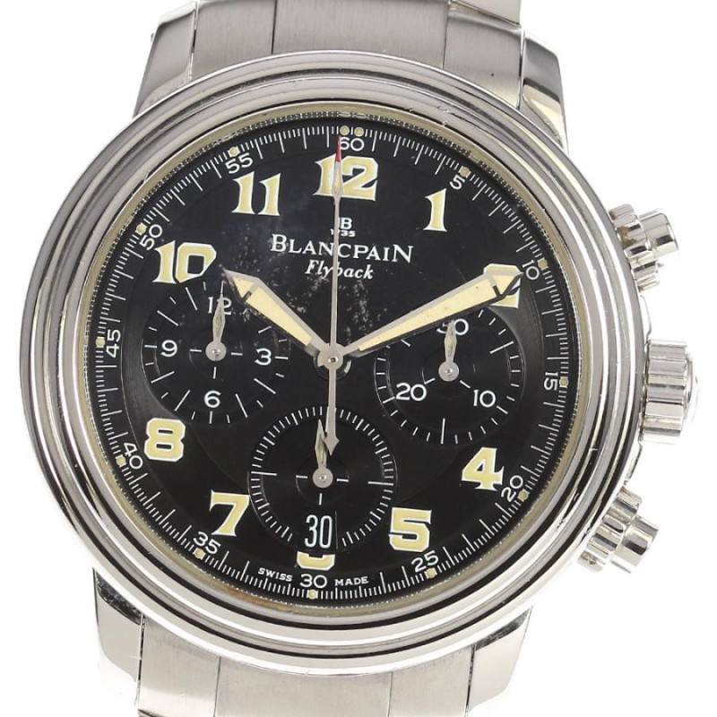 Blancpain】ブランパン レマン フライバック 2185F-1130-71 クロノグラフ 自動巻き メンズ | LINEショッピング