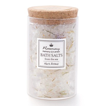 迷迭香紓壓回神 精油調理淨膚浴鹽500g -Pethany+Larsen