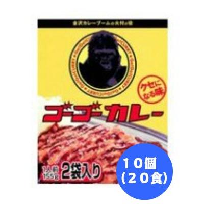 ゴーゴーカレー（２食入） １０個（２０食分） 宅配100サイズ