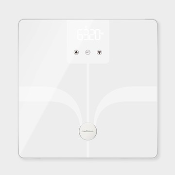 medisana BS320 藍牙七合一多功能體脂計-白色