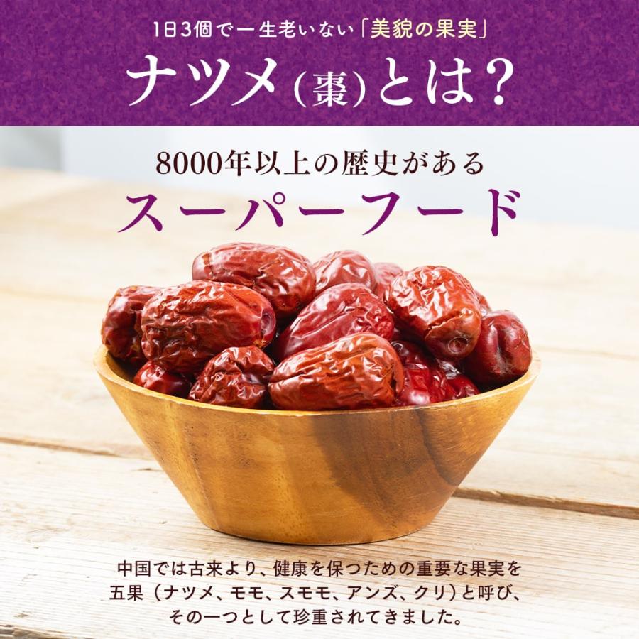 なつめ ナトゥリー 大なつめドライ（種あり）300g ナツメ ドライフルーツ 棗 なつめ