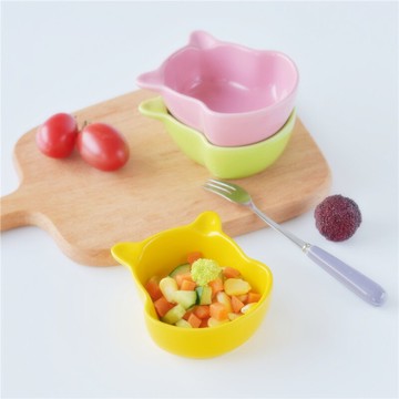 外貿景德鎮布丁小碗 烘焙模具調味碟小熊蛋糕小吃碟子陶瓷小碟子