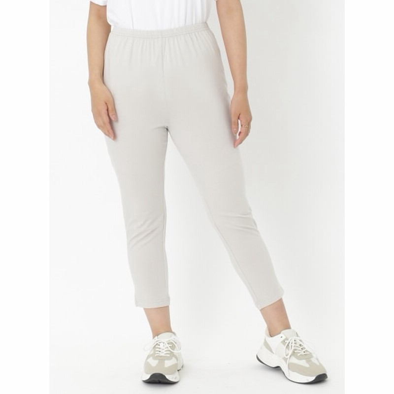 大きいサイズ 3 10l 日本製 オルレアンベア天竺7分丈レギンスパンツ 大きいサイズ レディース 大きいサイズ パンツ レディース 通販 Lineポイント最大get Lineショッピング