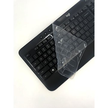 升派Logitech羅技MK540鍵盤保護膜K650 K540硅膠TPU臺式MK545防塵套全覆蓋