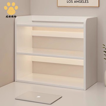 桌面置物架桌上簡易書架書桌收納小柜子儲物柜辦公室收納整理神器ws7231