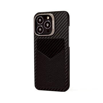 HOVERSKIN 皮革口袋保護殼 IPHONE 13 – 墨玉黑 iPhone 13 (6.1")