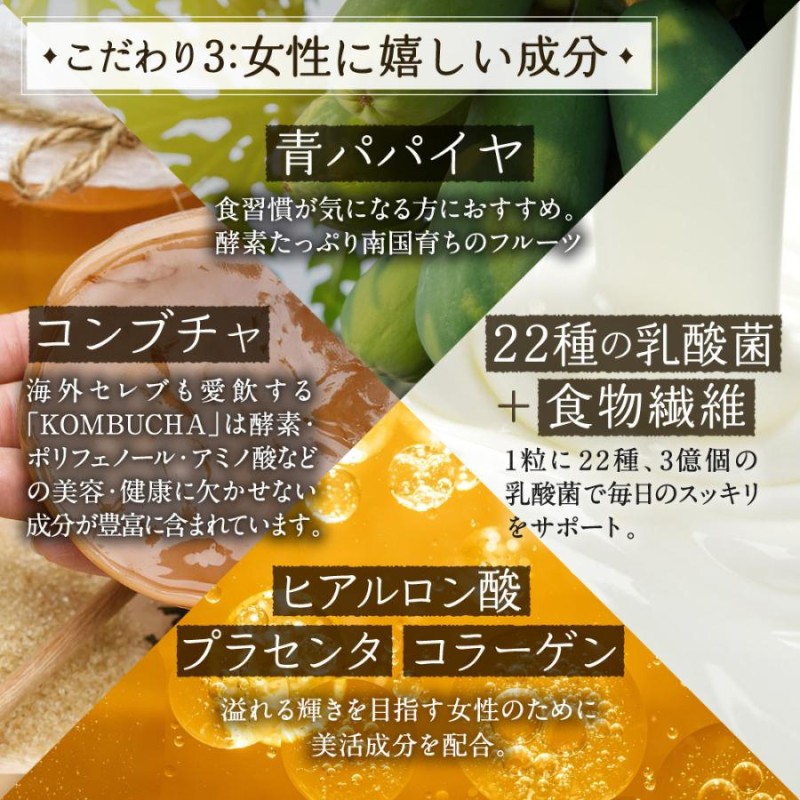 酵素 サプリ 穀物麹と野草のうるおい生酵素 コンブチャ コエンザイムQ10 乳酸菌 80種類の野草酵素 コラーゲン ヒアルロン酸 プラセンタ 送料無料  | LINEブランドカタログ